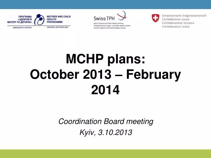mchp plans october 2013 february 2014