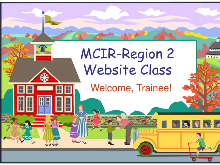 mcir region 2 website class