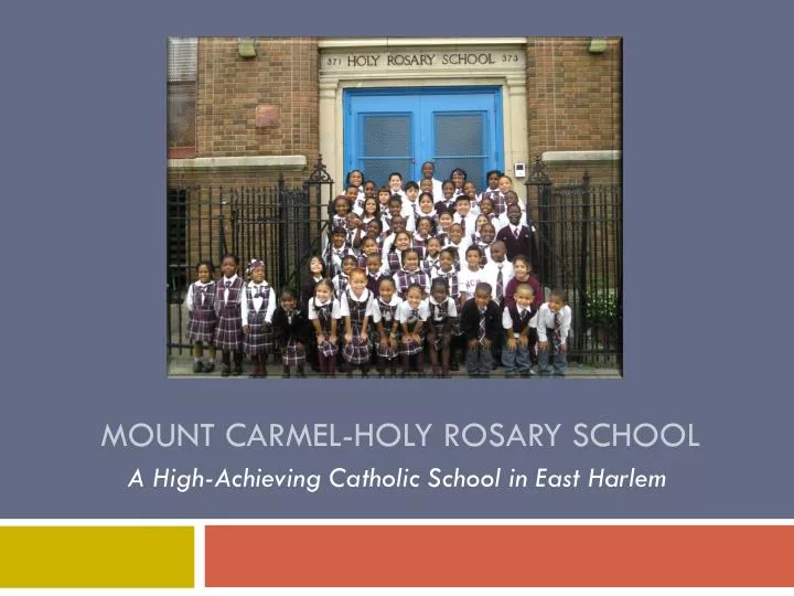 mount carmel holy rosary school