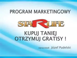 program marketingowy