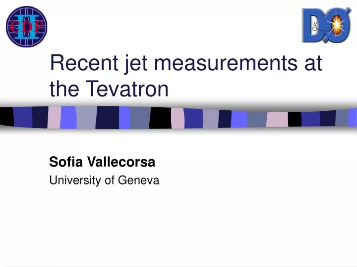 recent jet measurements at the tevatron