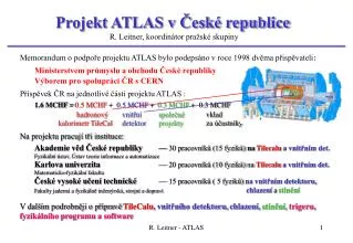 projekt atlas v esk republice