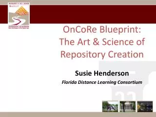 OnCoRe Blueprint: The Art &amp; Science of Repository Creation