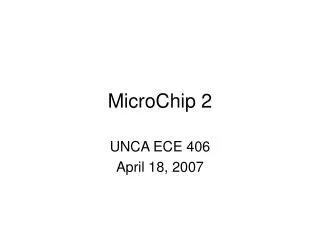 MicroChip 2