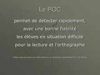 le roc