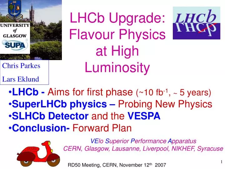 lhcb upgrade flavour physics at high luminosity