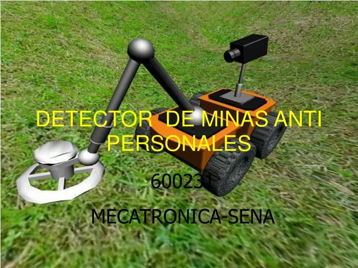 detector de minas anti personales