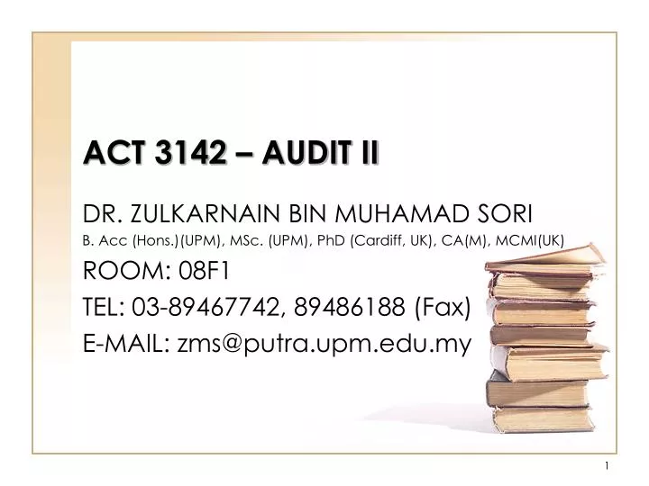 act 3142 audit ii