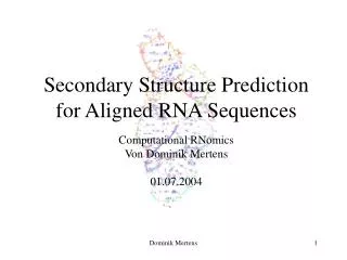 secondary structure prediction for aligned rna sequences