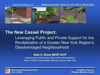 Neal A. Stone MCIP AICP Department of Planning &amp; Economic Development