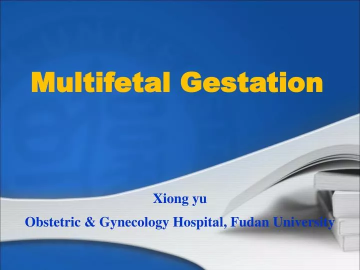 multifetal gestation