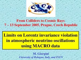 Limits on Lorentz invariance violation in atmospheric neutrino oscillations using MACRO data