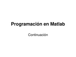 programaci n en matlab