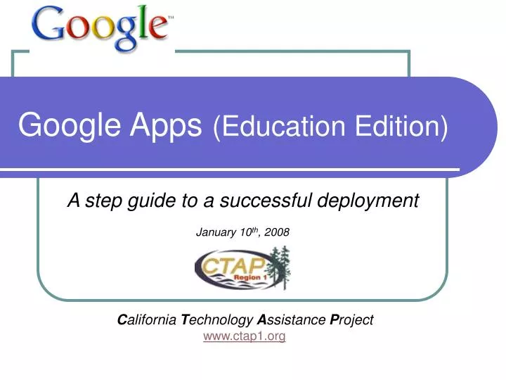 google apps education edition
