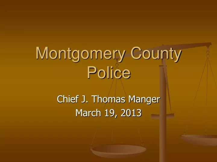 montgomery county police