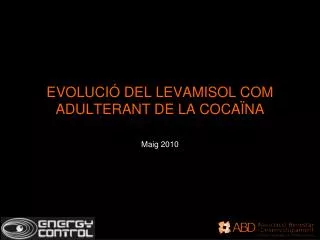 evoluci del levamisol com adulterant de la coca na