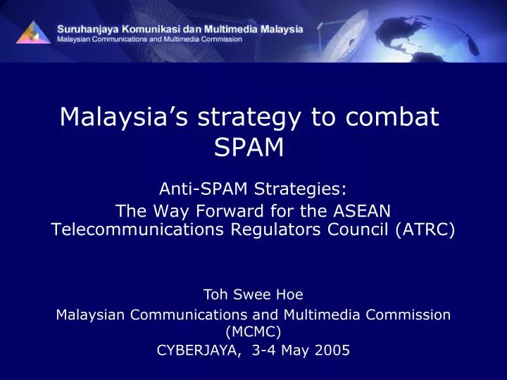 malaysia s strategy to combat spam