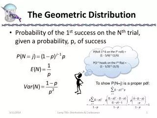 The Geometric Distribution