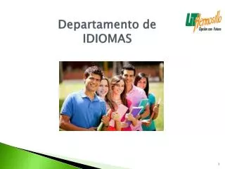 departamento de idiomas