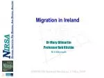 Migration in Ireland - slide 1