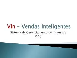 vin vendas inteligentes