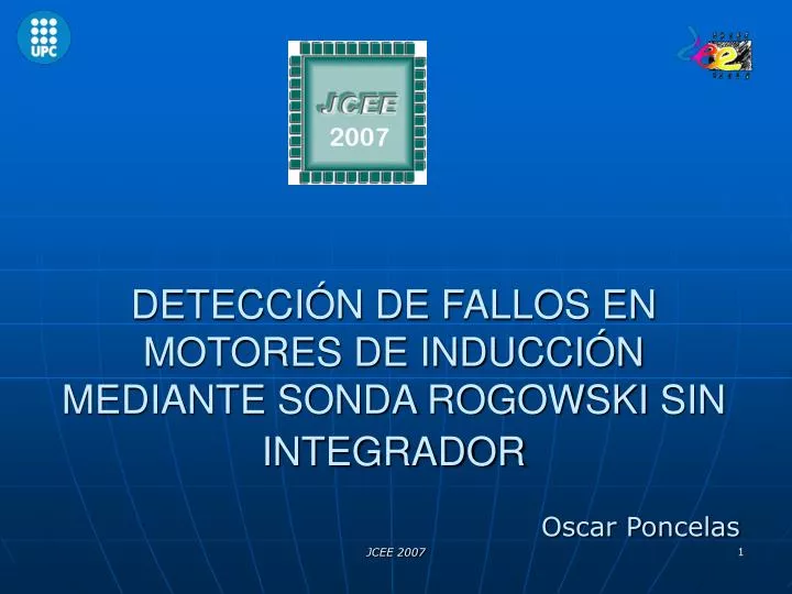 detecci n de fallos en motores de inducci n mediante sonda rogowski sin integrador