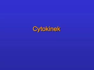 cytokinek