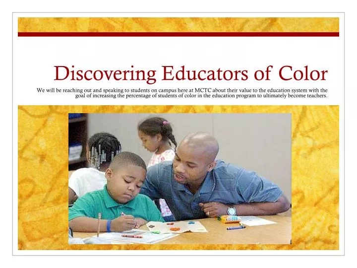 discovering educators of color