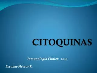 citoquinas