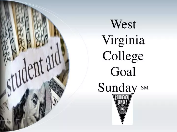 west virginia college goal sunday sm