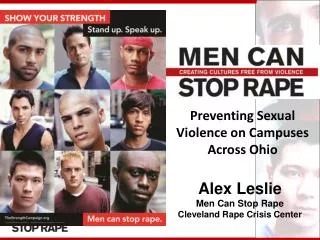 Preventing Sexual Violence on Campuses Across Ohio