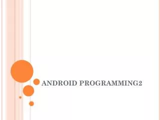 android programming2