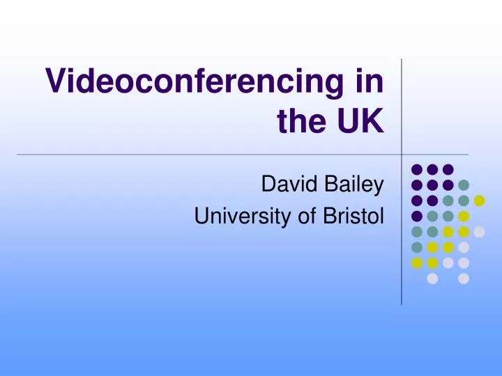 videoconferencing in the uk