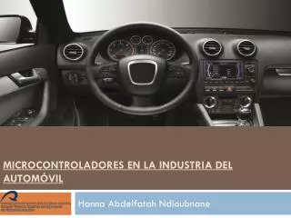 microcontroladores en la industria del autom vil