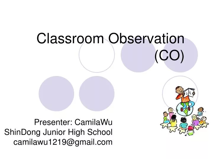 classroom observation co