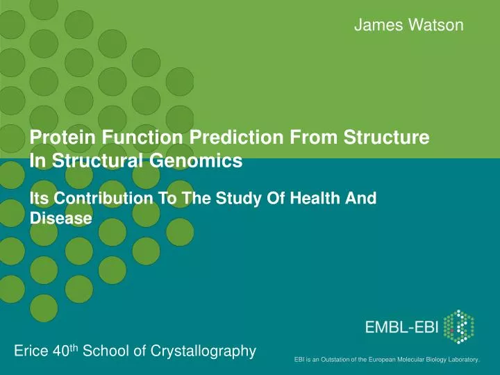 protein function prediction from structure in structural genomics