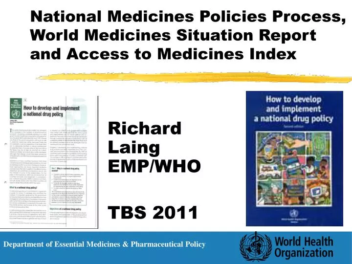 national medicines policies process world medicines situation report and access to medicines index