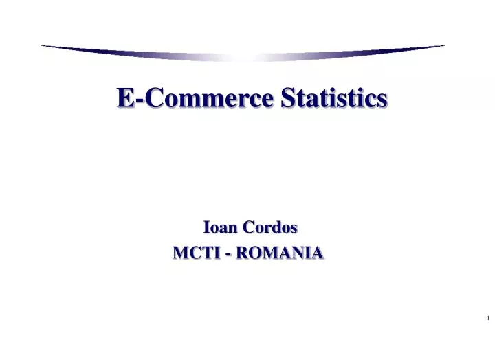 e commerce statistics