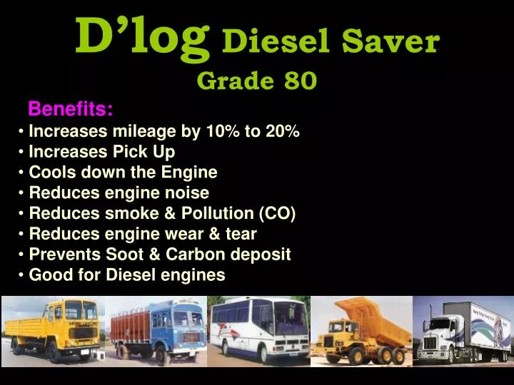 d log diesel saver grade 80