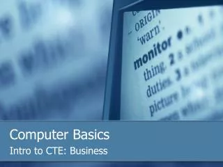 Computer Basics