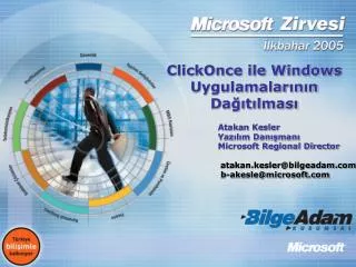 clickonce ile windows uygulamalar n n da t lmas