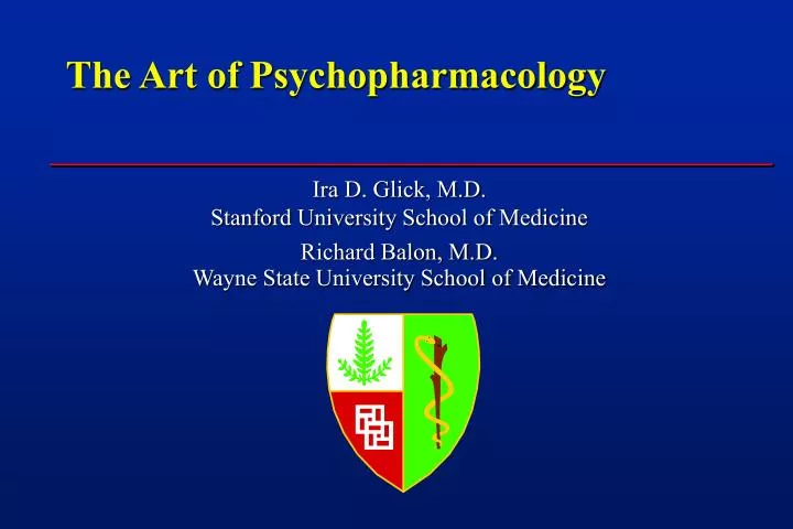 the art of psychopharmacology