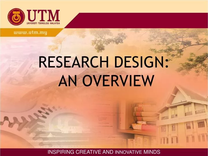 research design an overview