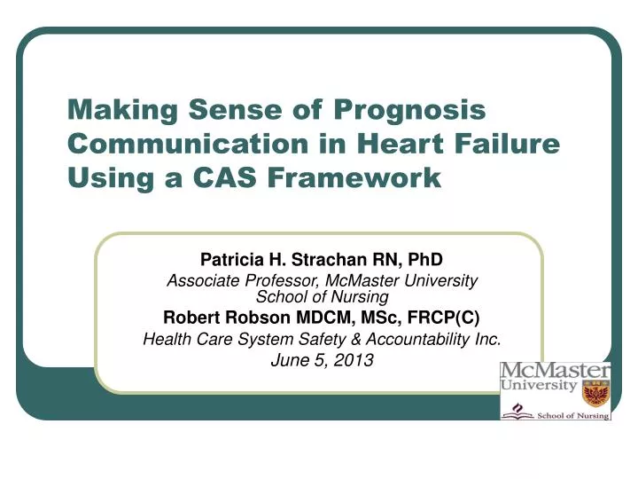 making sense of prognosis communication in heart failure using a cas framework