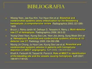 BIBLIOGRAFIA