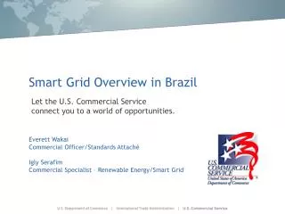 Smart Grid Overview in Brazil