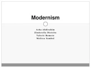 Modernism