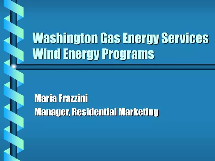washington gas energy services wind energy programs
