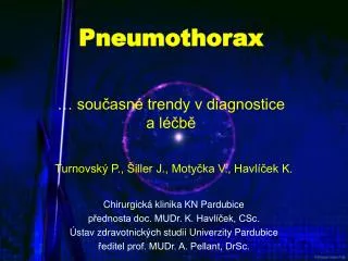 pneumothorax