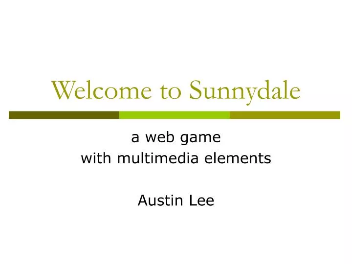 welcome to sunnydale